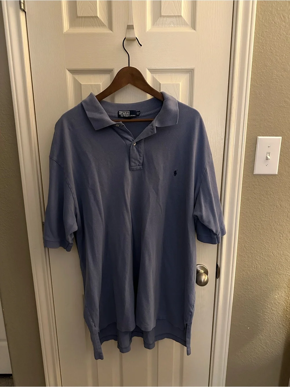 Polo by Ralph Lauren Dusty Blue Short Sleeve Polo